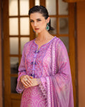 Roheenaz | Azalea Printed Lawn 24 | Azure Dream - House of Zarish
