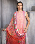 Roheenaz | Azalea Printed Lawn 24 | Radiant Rose - House of Zarish
