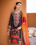 Roheenaz | Azalea Printed Lawn 24 | Midnight Mirage - House of Zarish