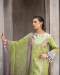 Roheenaz | Azalea Printed Lawn 24 | Serene Seafoam - House of Zarish