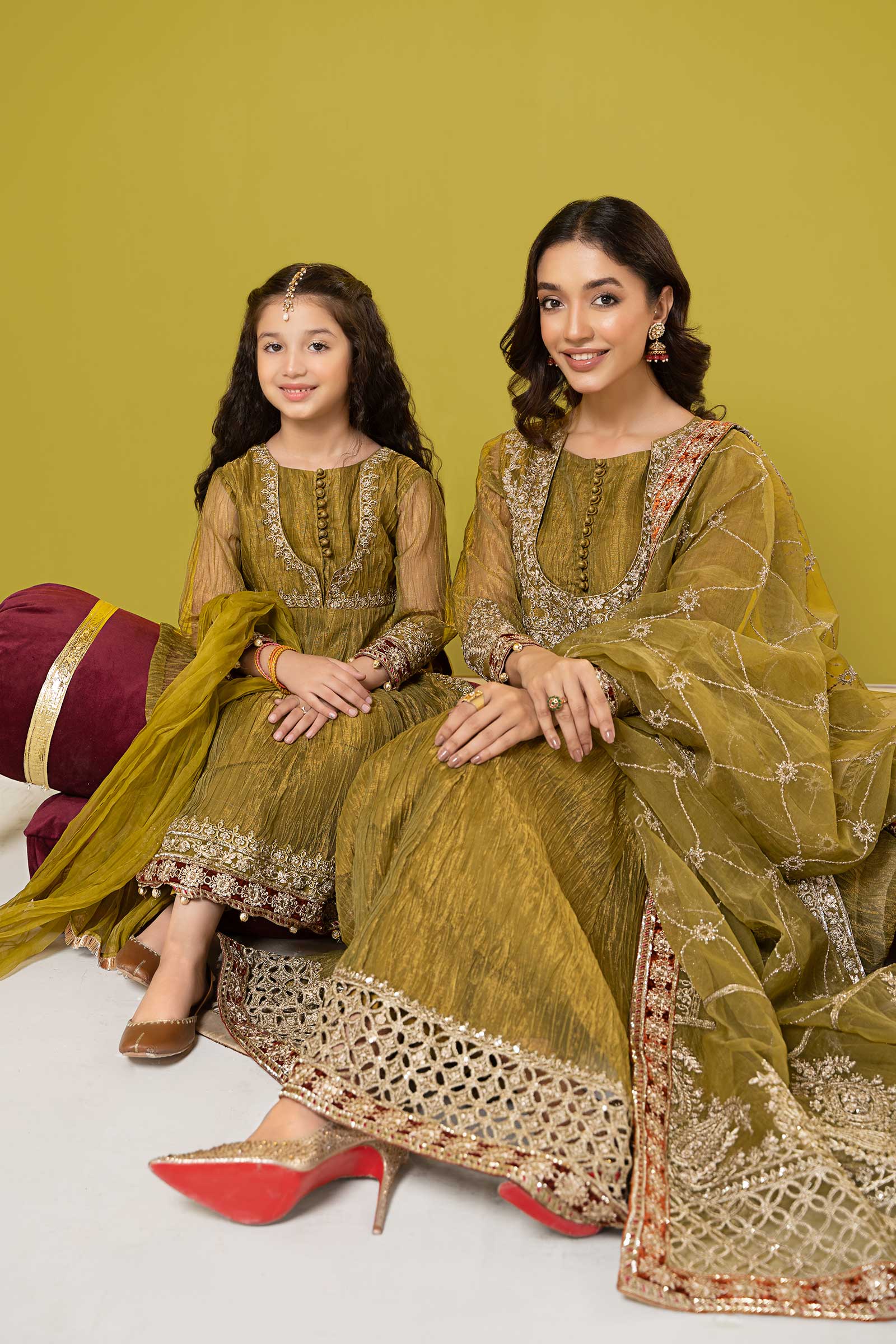 Maria B | Suit Green MKS-W23-33 - Libasekhas