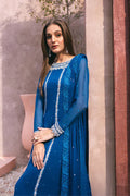 Azure | Embroidered Ensembles 3 Pcs | Radiant Sky - House of Zarish