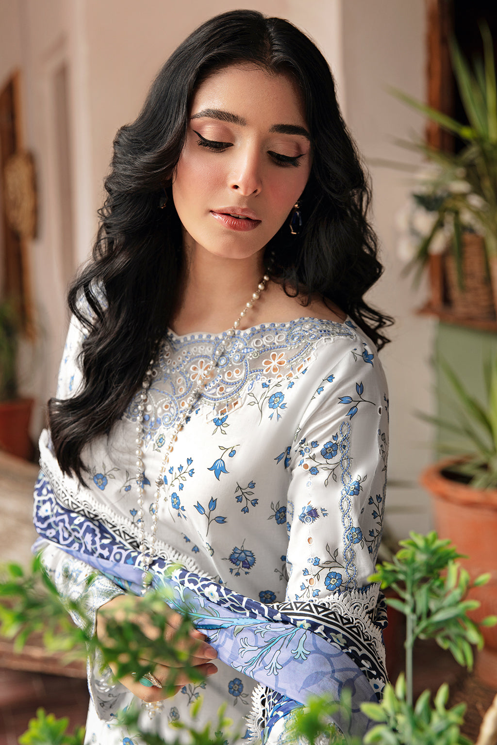 Ramsha | Rangrez Lawn Collection | N-403 - House Of Anaya