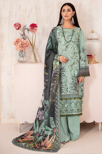 Ramsha | Rangrez Lawn Collection | N-301 - House Of Anaya