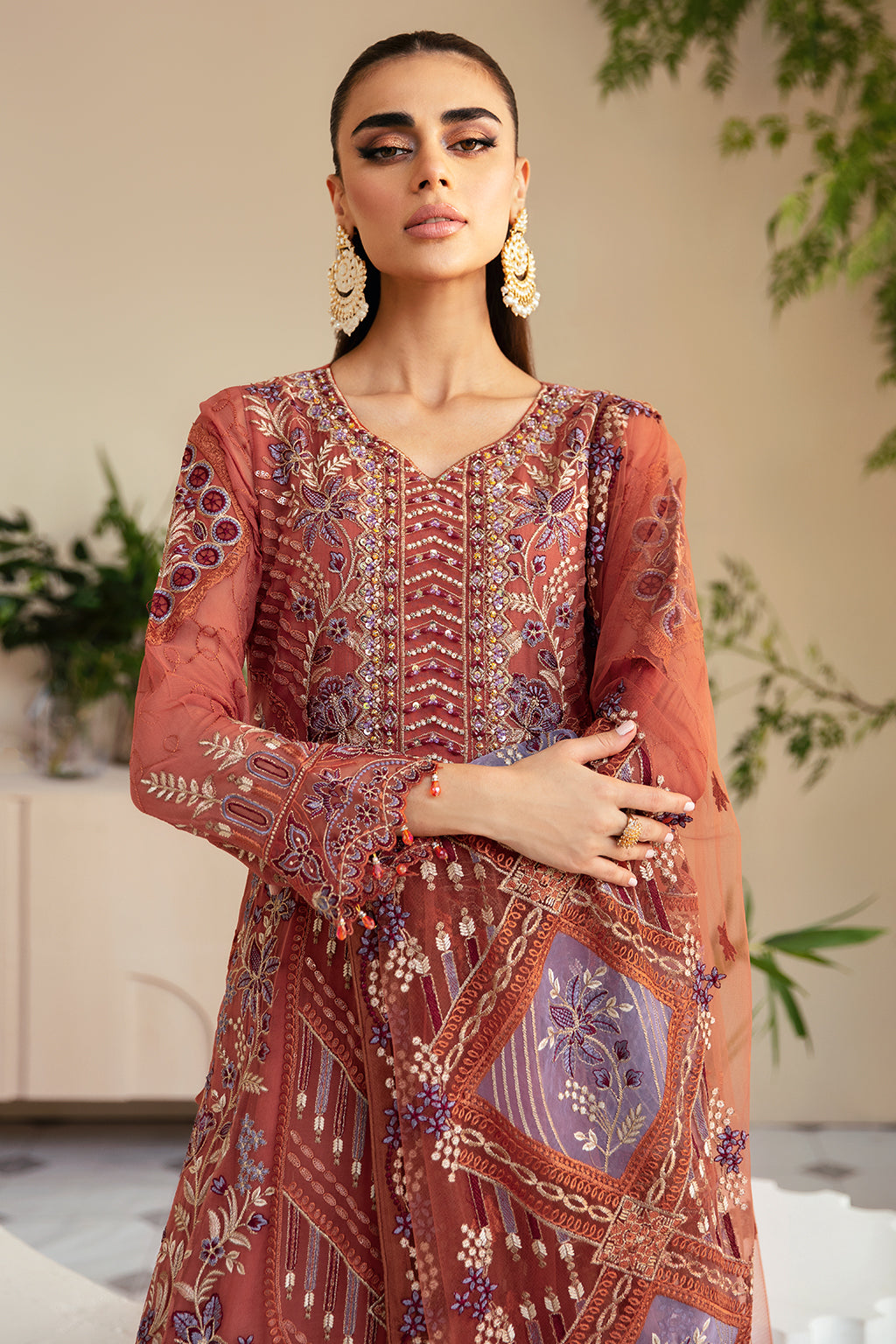 Ramsha | Dastoor Chiffon | P-109