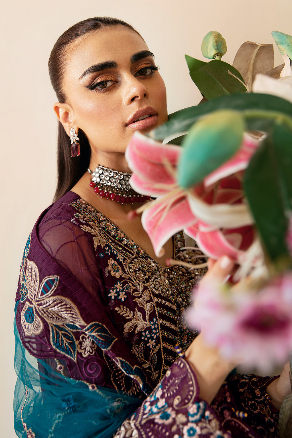 Ramsha | Dastoor Chiffon | P-102