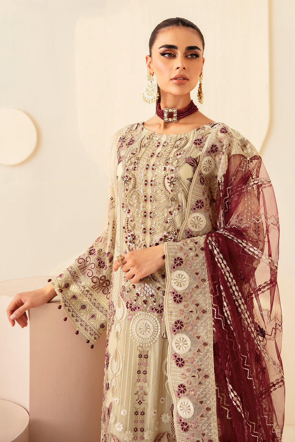 Ramsha | Dastoor Chiffon | P-103