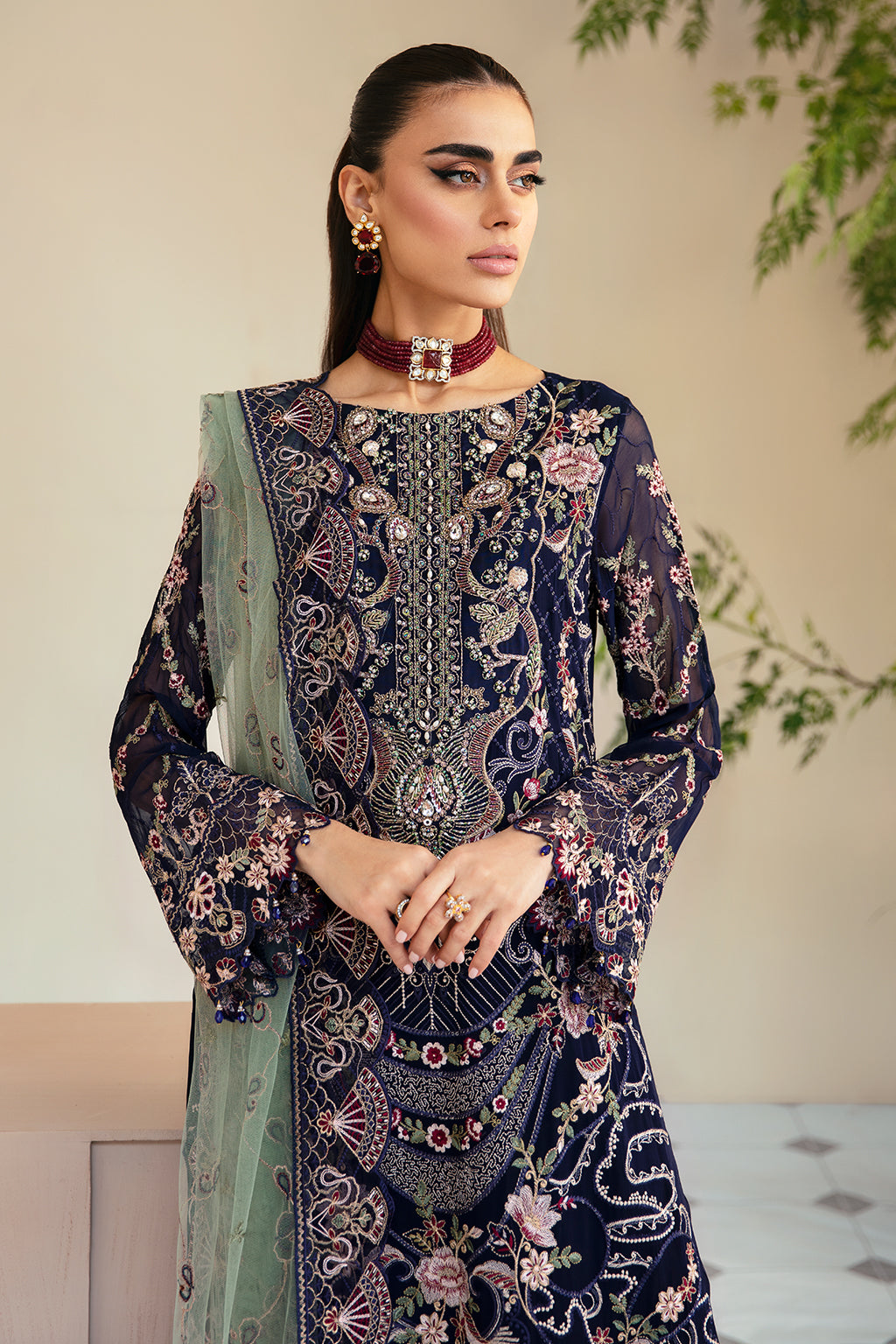 Ramsha | Dastoor Chiffon | P-110