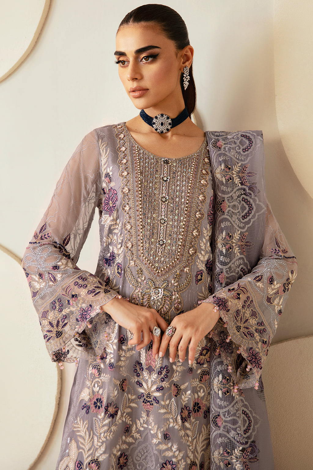 Ramsha | Dastoor Chiffon | P-108