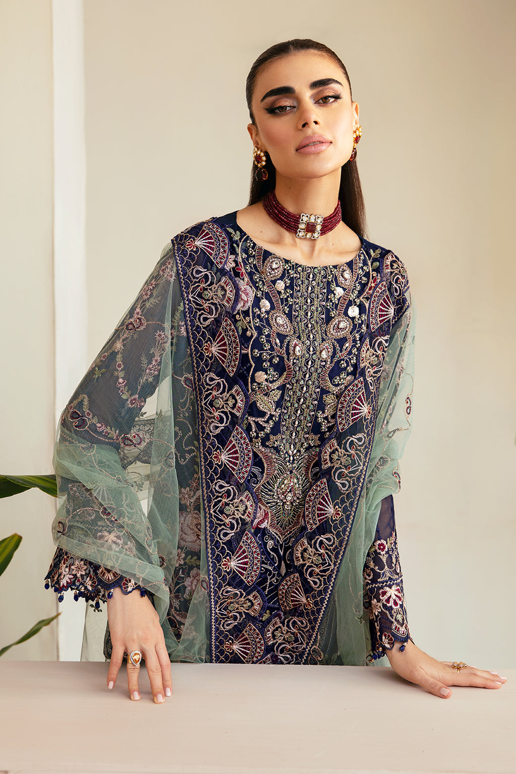 Ramsha | Dastoor Chiffon | P-110