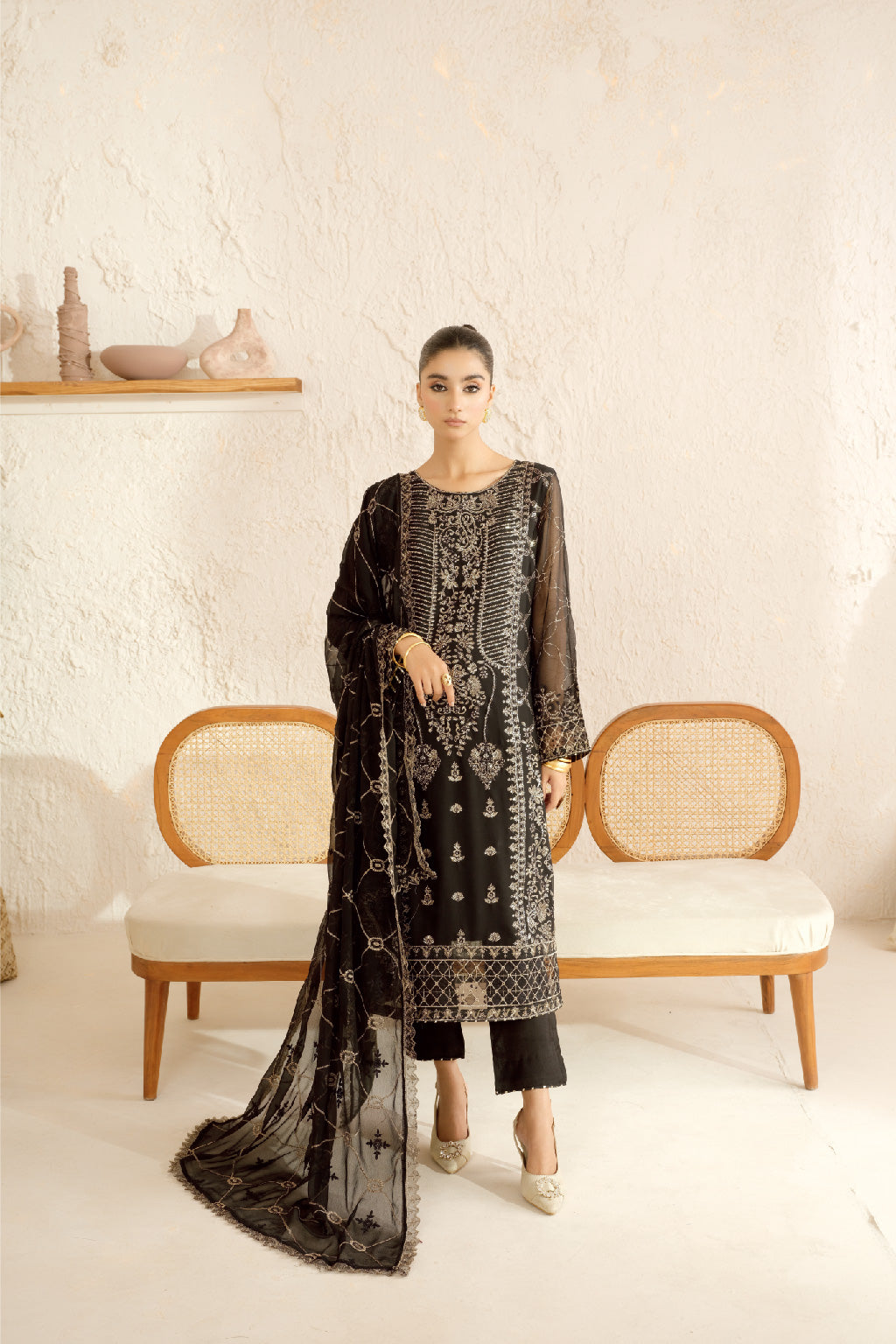 Ramsha | Sonehri Collection | BB-107 - House Of Anaya