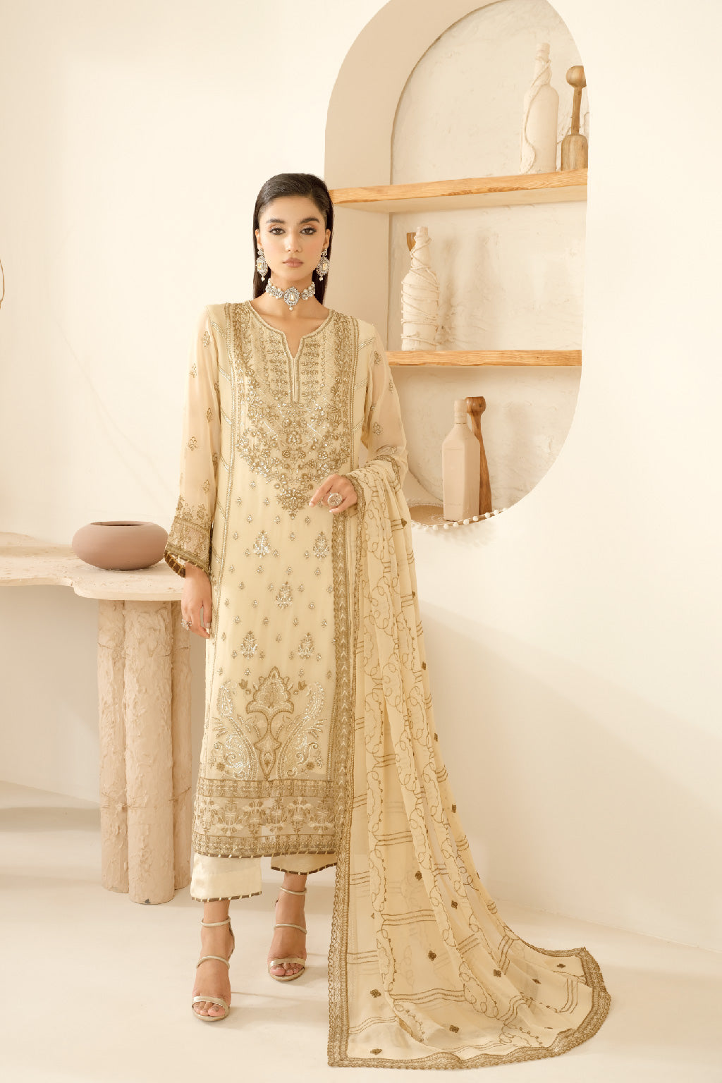Ramsha | Sonehri Collection | BB-104 - House Of Anaya