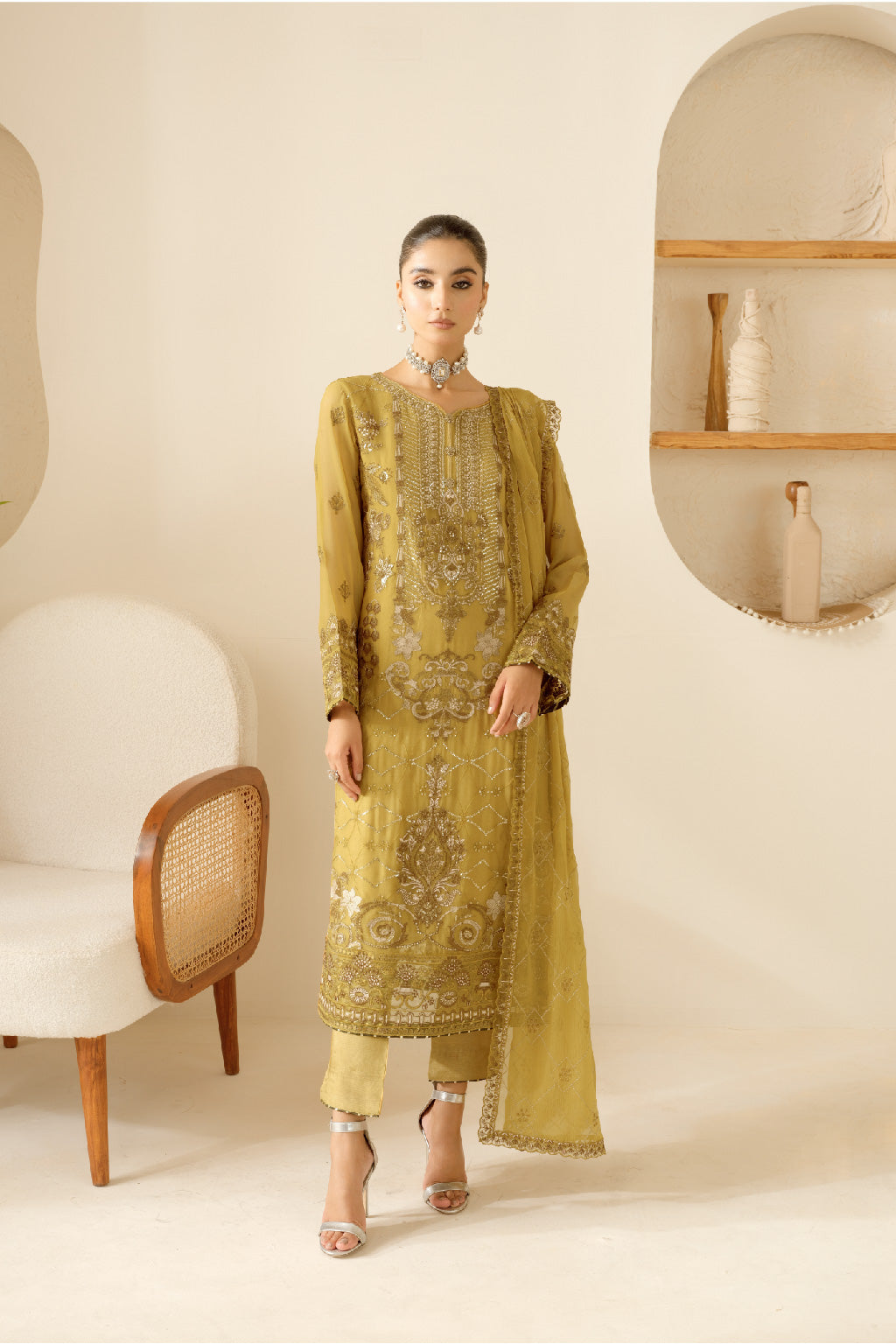 Ramsha | Sonehri Collection | BB-108 - House Of Anaya
