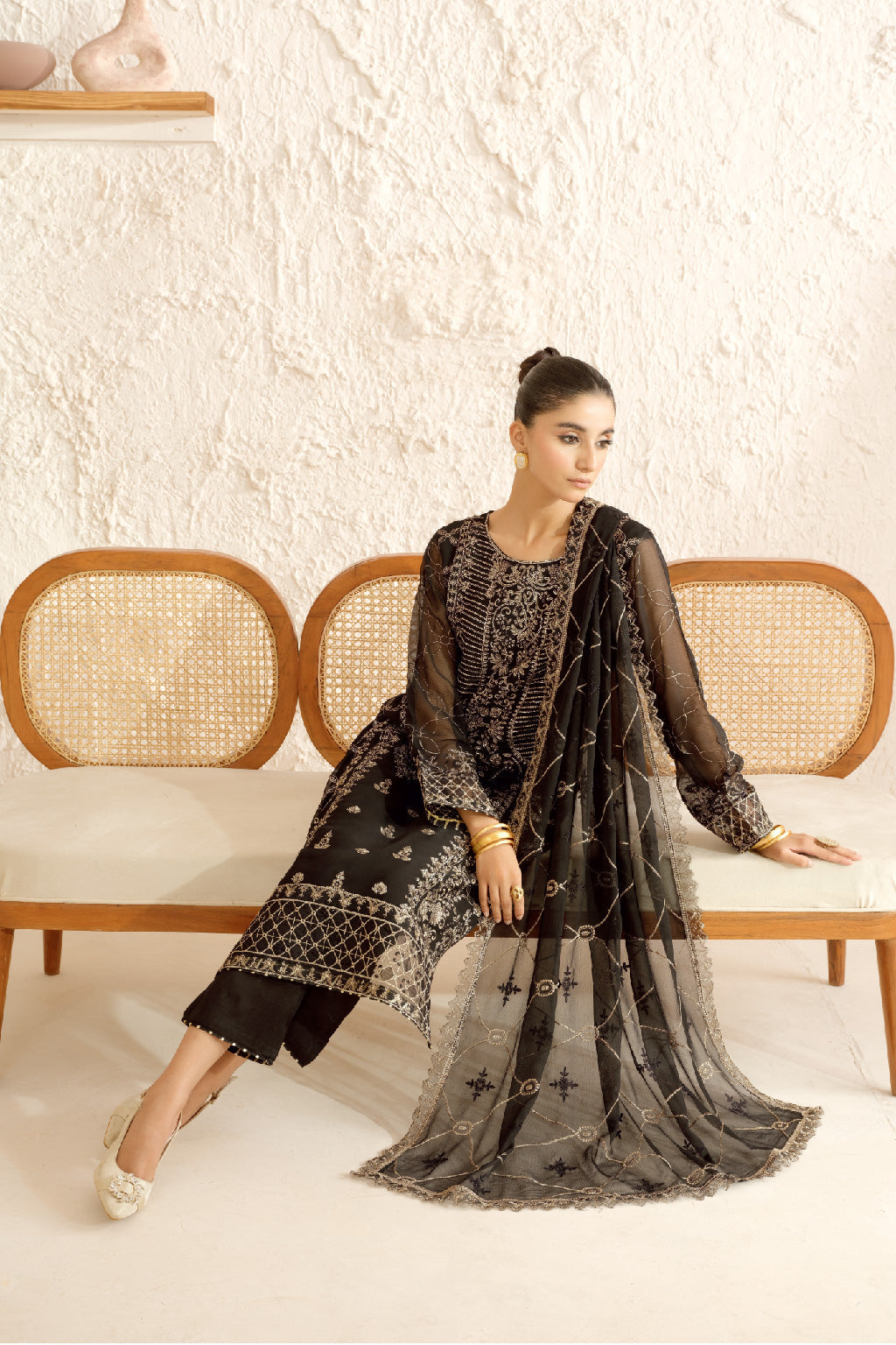 Ramsha | Sonehri Collection | BB-107 - House Of Anaya