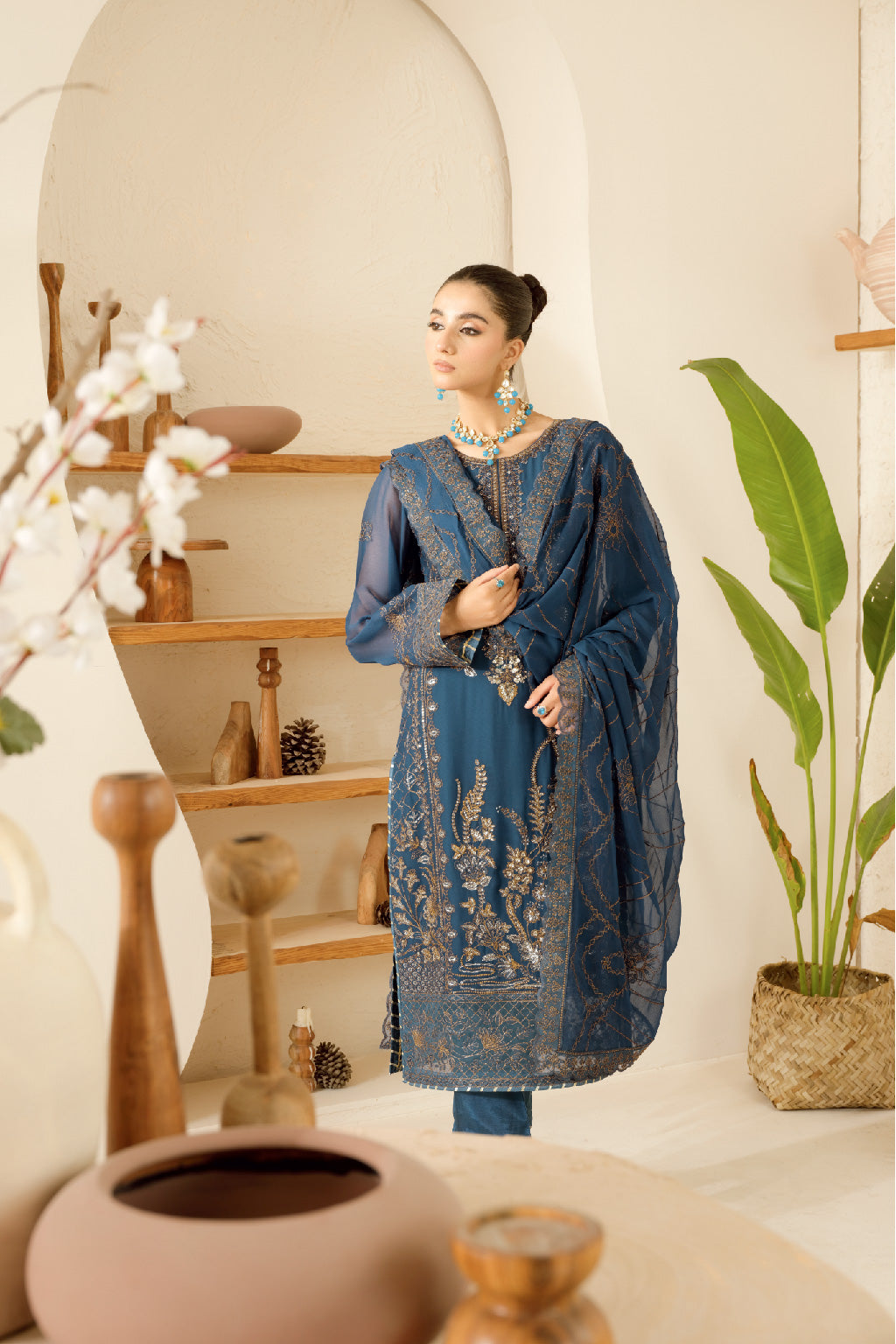 Ramsha | Sonehri Collection | BB-101 - House Of Anaya