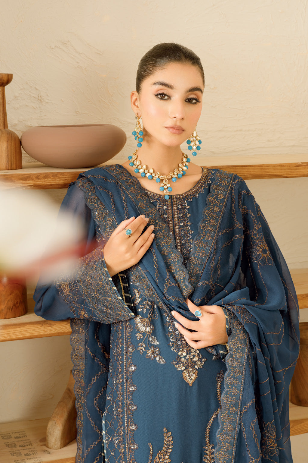 Ramsha | Sonehri Collection | BB-101 - House Of Anaya