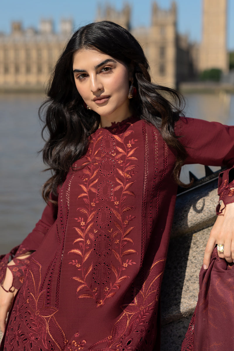 Rangrasiya | Carnation Winter Shawl | Audrey