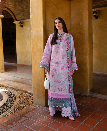 Republic Womenswear | Ilana Eid Luxury Lawn | Aveline - House Of Anaya