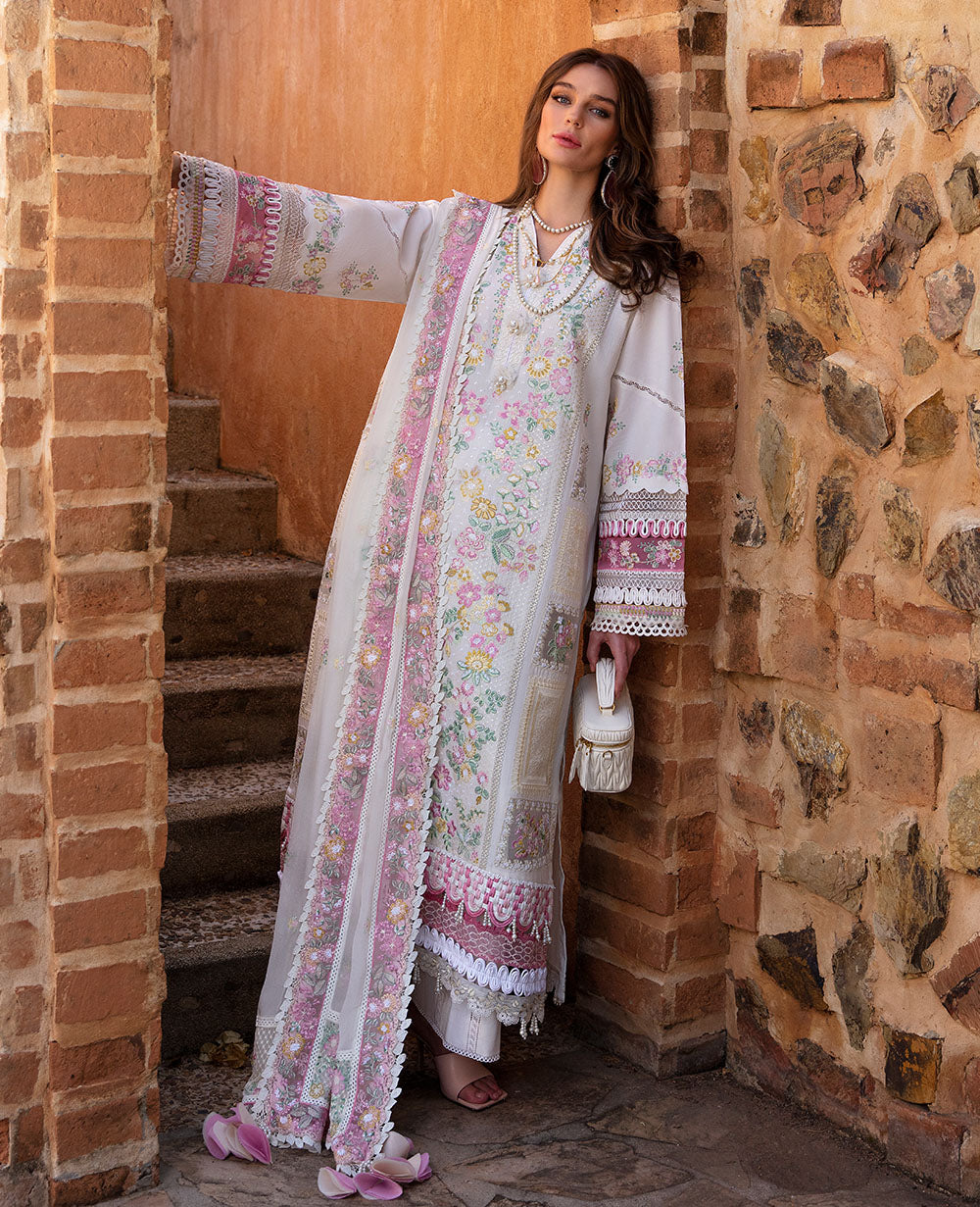 Republic Womenswear | Ilana Eid Luxury Lawn | Reveuse - House Of Anaya