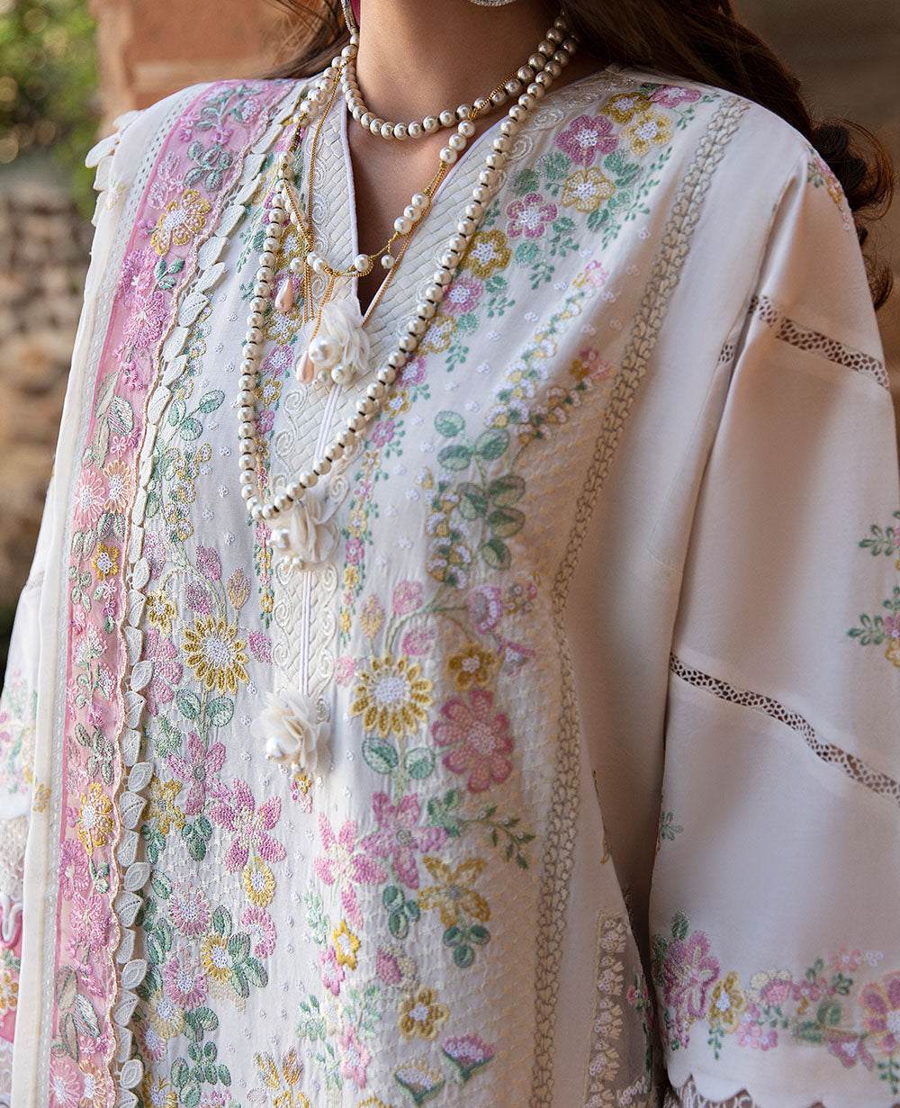 Republic Womenswear | Ilana Eid Luxury Lawn | Reveuse - House Of Anaya