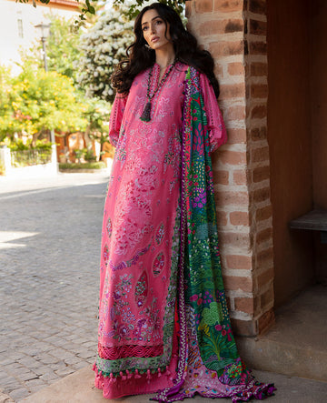 Republic Womenswear | Ilana Eid Luxury Lawn | Clemence - House Of Anaya