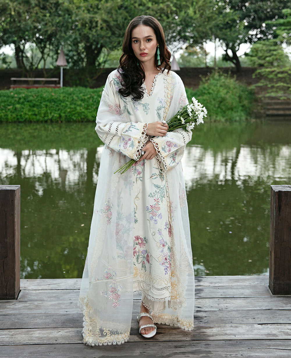 Republic Womenswear | Embroidered Pret 24 | Orchid - House Of Anaya