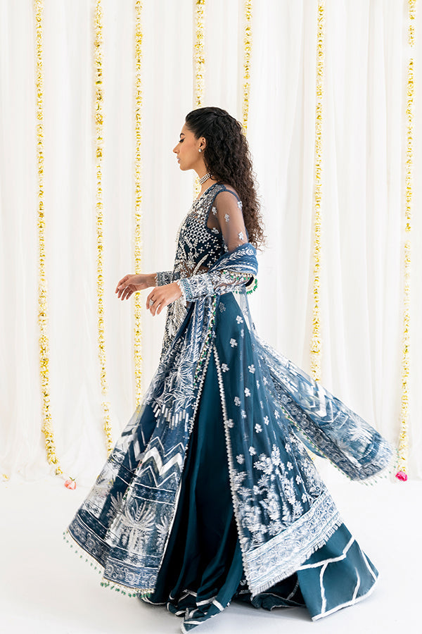 Saffron | Reveur Luxury Festive | SF-03 Celeste - House Of Anaya