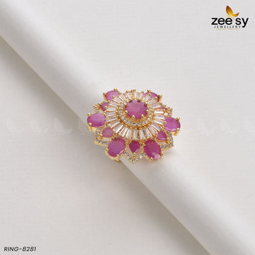 Sunflower Ring-8281 - House Of Zarish