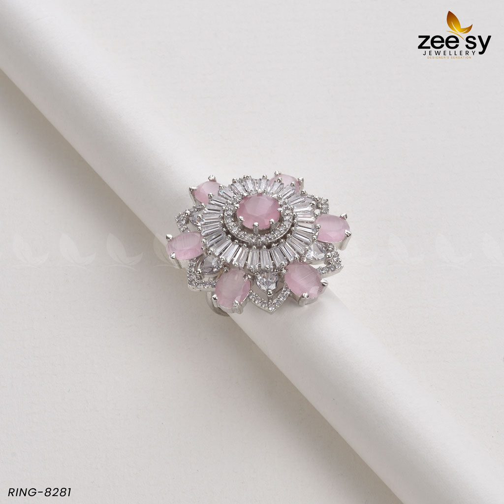 Sunflower Ring-8281 - House Of Zarish