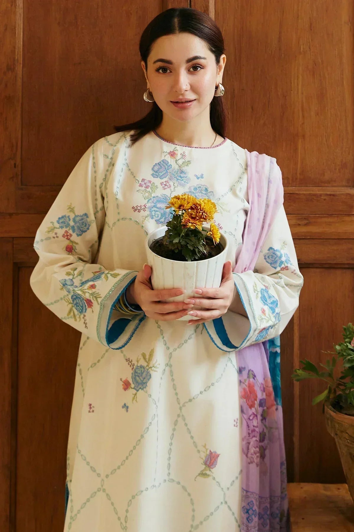 Zara Shahjahan | Coco Lawn 24 | RUHI-10A - House of Zarish