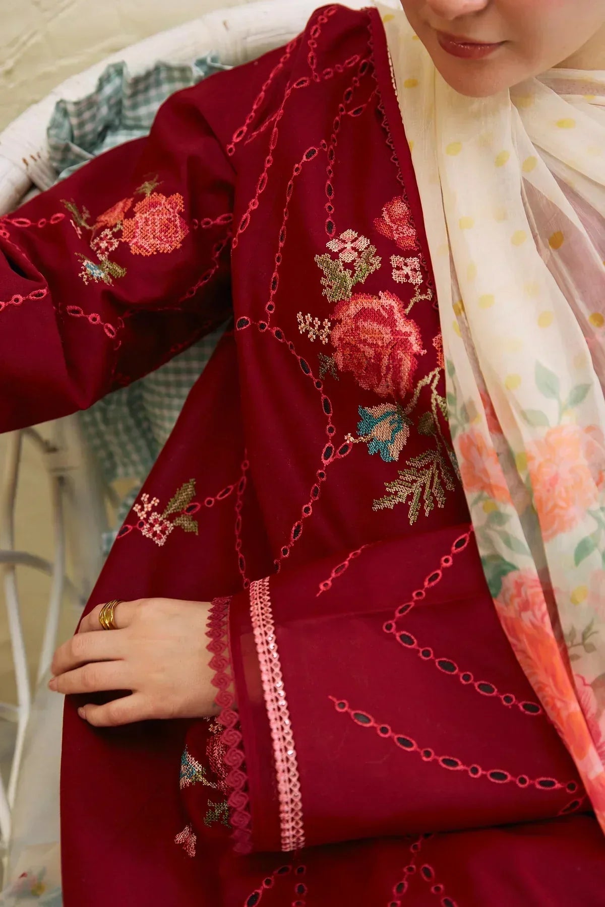 Zara Shahjahan | Coco Lawn 24 | RUHI-10B - House of Zarish