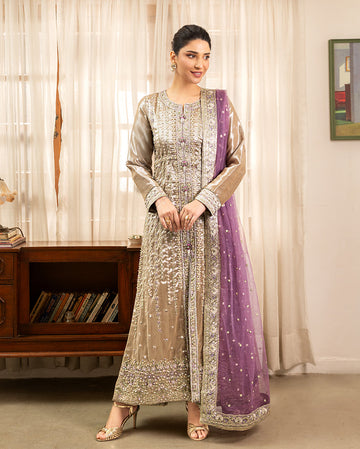 Mushq | Sunehri Lama Silk | Rumsha