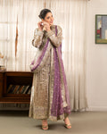 Mushq | Sunehri Lama Silk | Rumsha