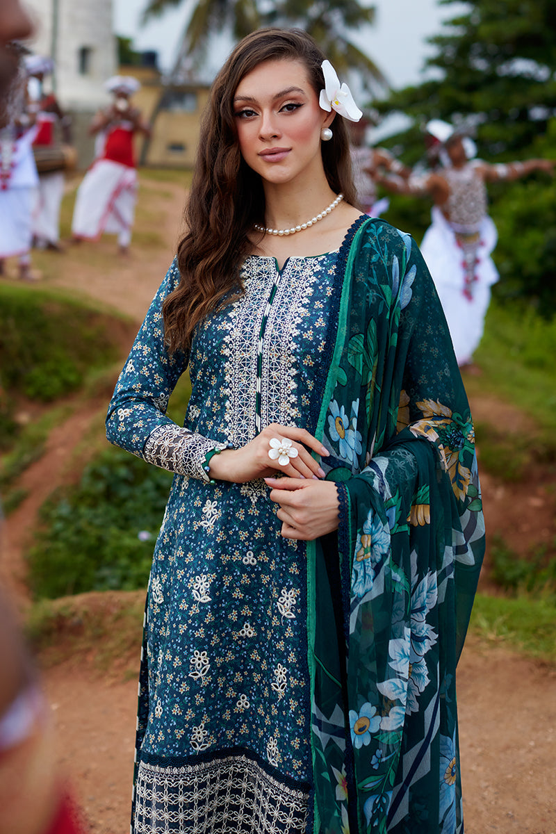 Gulaal | Saffira Lawn 25 | Chloe - House Of Anaya