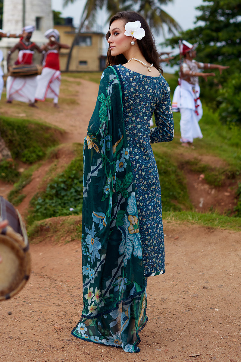 Gulaal | Saffira Lawn 25 | Chloe - House Of Anaya