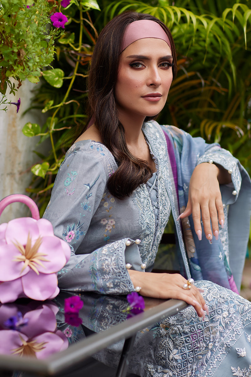 Gulaal | Saffira Lawn 25 | Carla - House Of Anaya