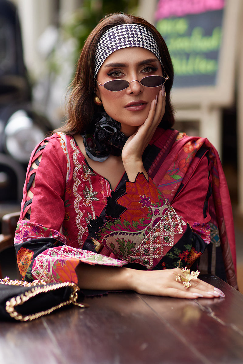 Gulaal | Saffira Lawn 25 | Amelia - House Of Anaya