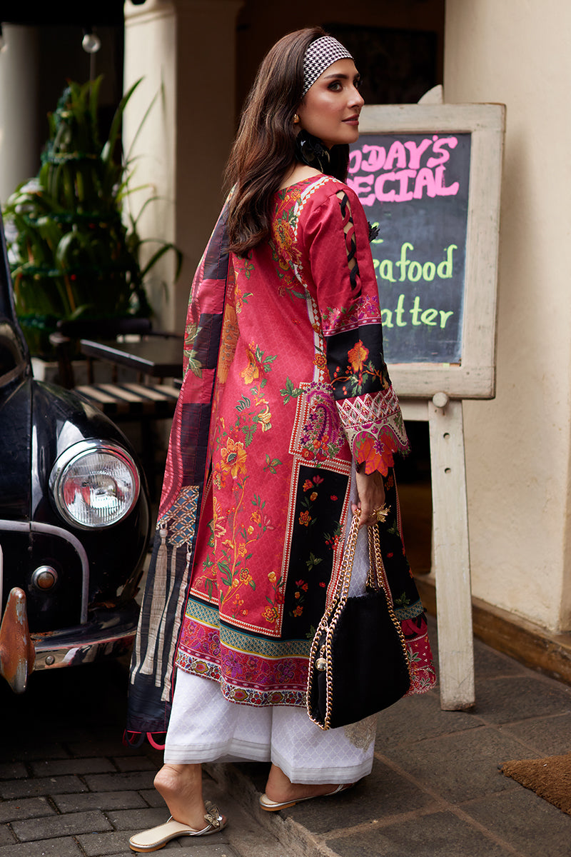 Gulaal | Saffira Lawn 25 | Amelia - House Of Anaya