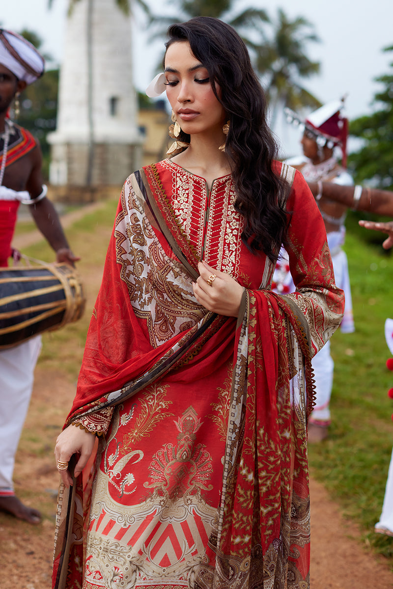 Gulaal | Saffira Lawn 25 | Zhuri - House Of Anaya