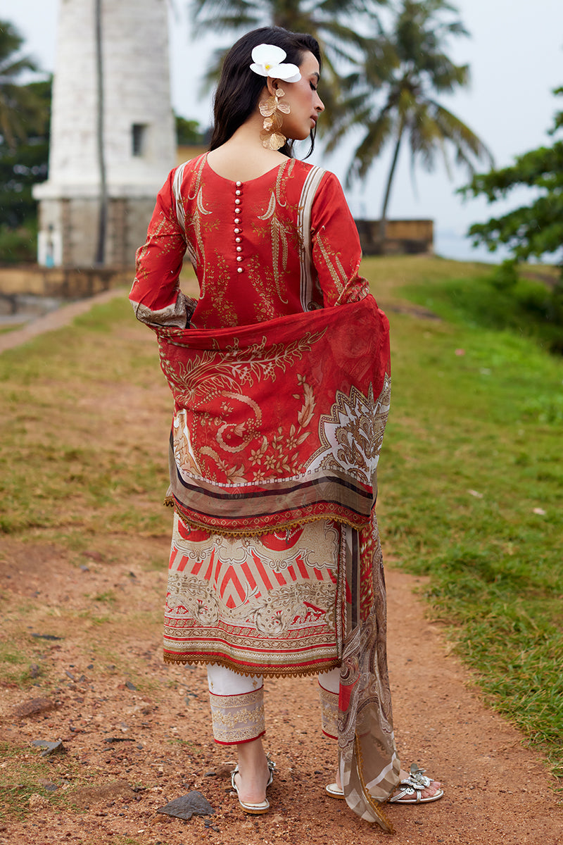 Gulaal | Saffira Lawn 25 | Zhuri - House Of Anaya