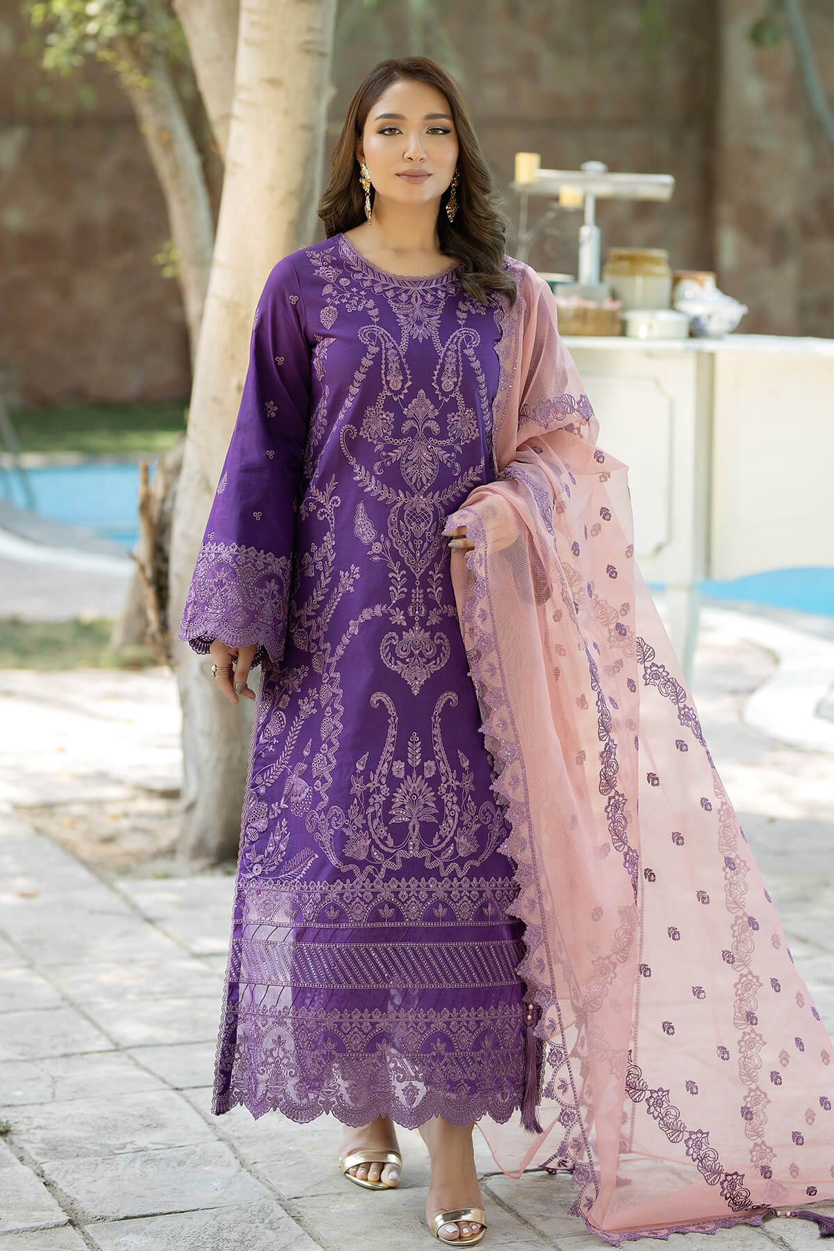 Imrozia Premium | Subah e Roshan | S.L 68 Gulzaar - House Of Anaya