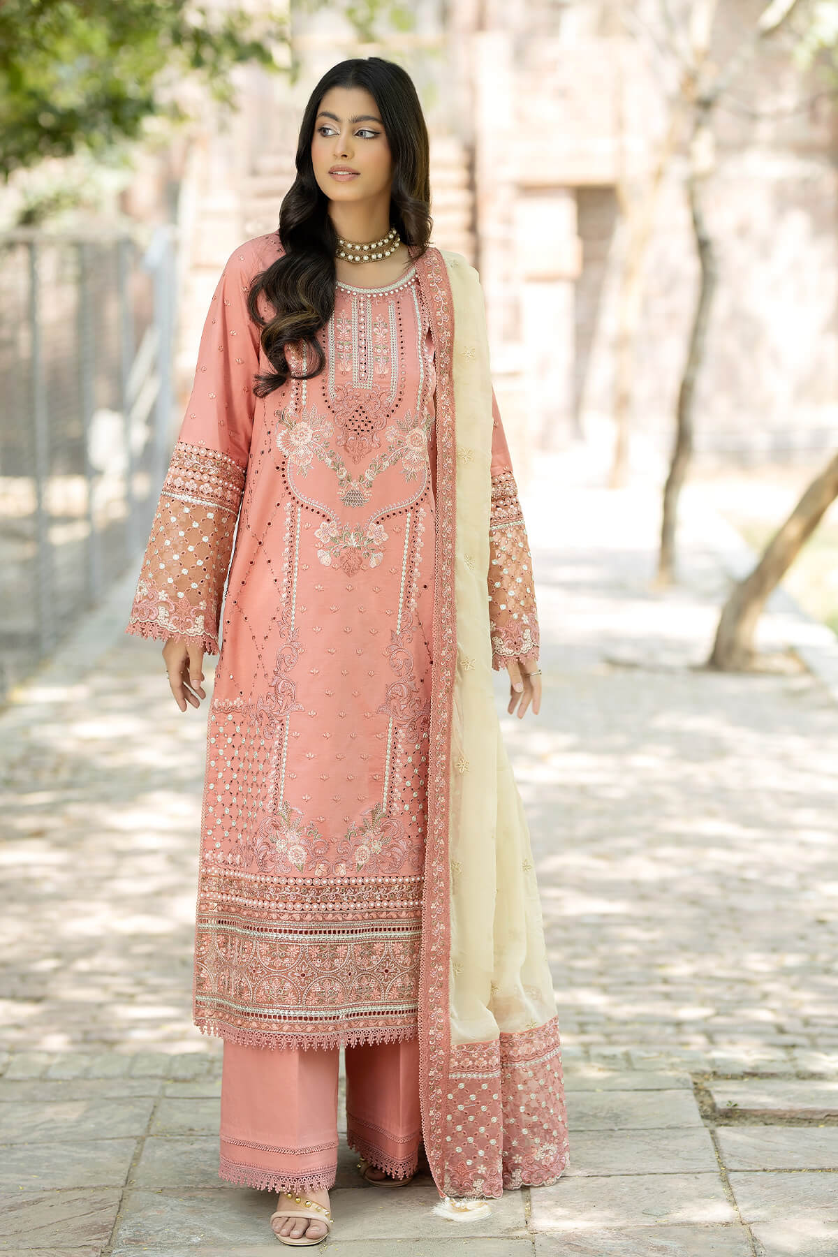Imrozia Premium | Subah e Roshan | S.L 70 Aaina - House Of Anaya