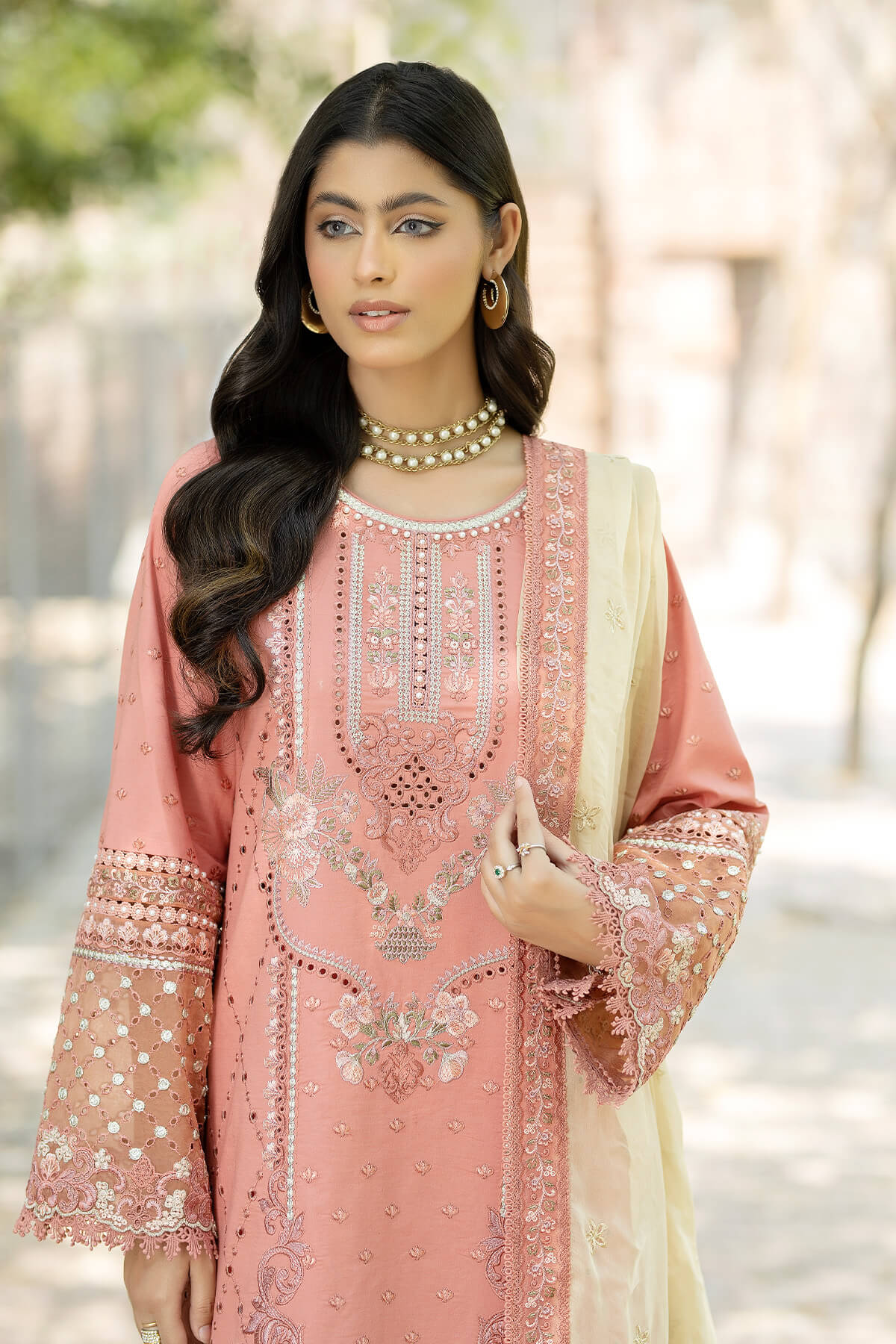 Imrozia Premium | Subah e Roshan | S.L 70 Aaina - House Of Anaya
