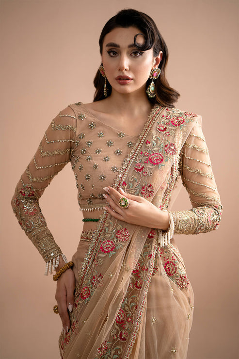 Imrozia Premium | Lumiere Luxury Sarees | 05 Celeste - House Of Anaya