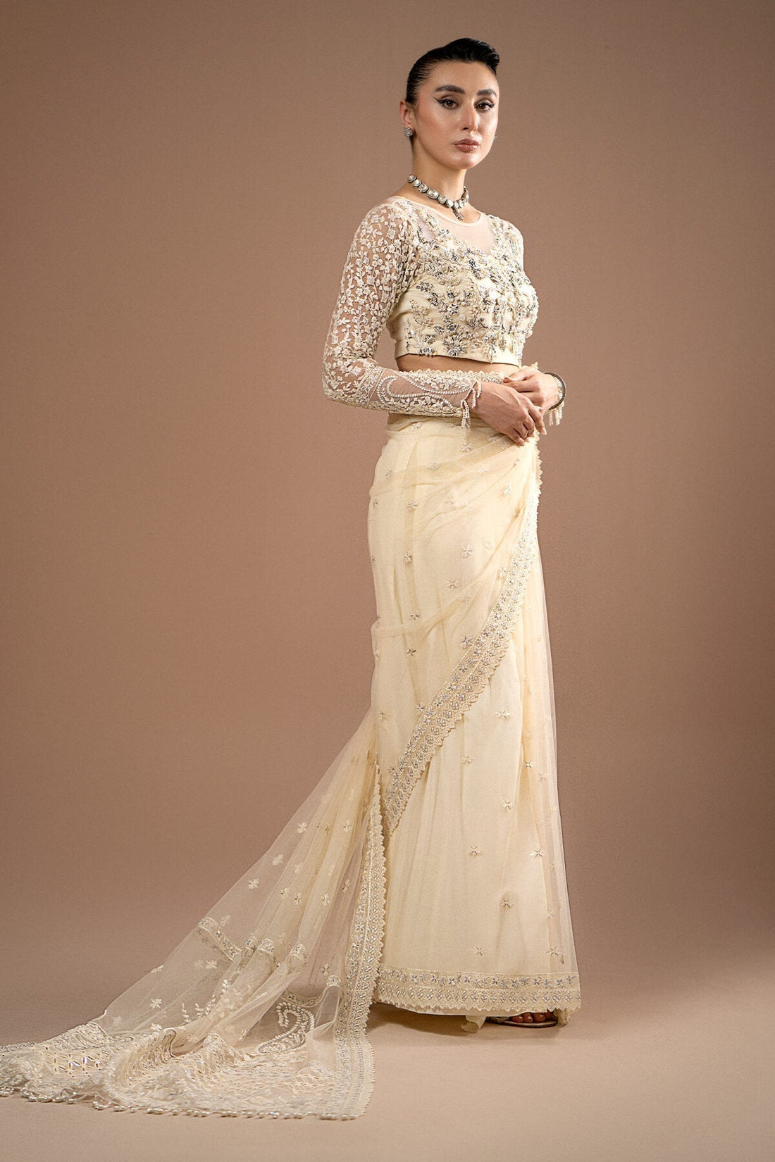 Imrozia Premium | Lumiere Luxury Sarees | 06 Amelie - House Of Anaya