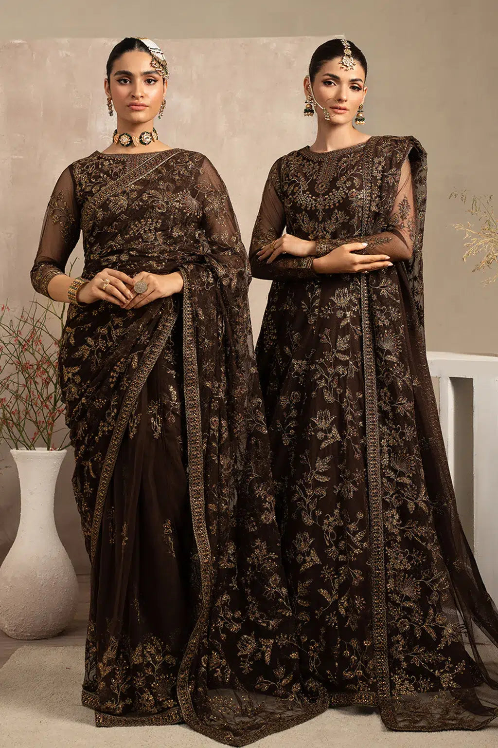 Zarif | Naqsh Festive Formals 23 | ZRN 01 SIYAH - House Of Anaya