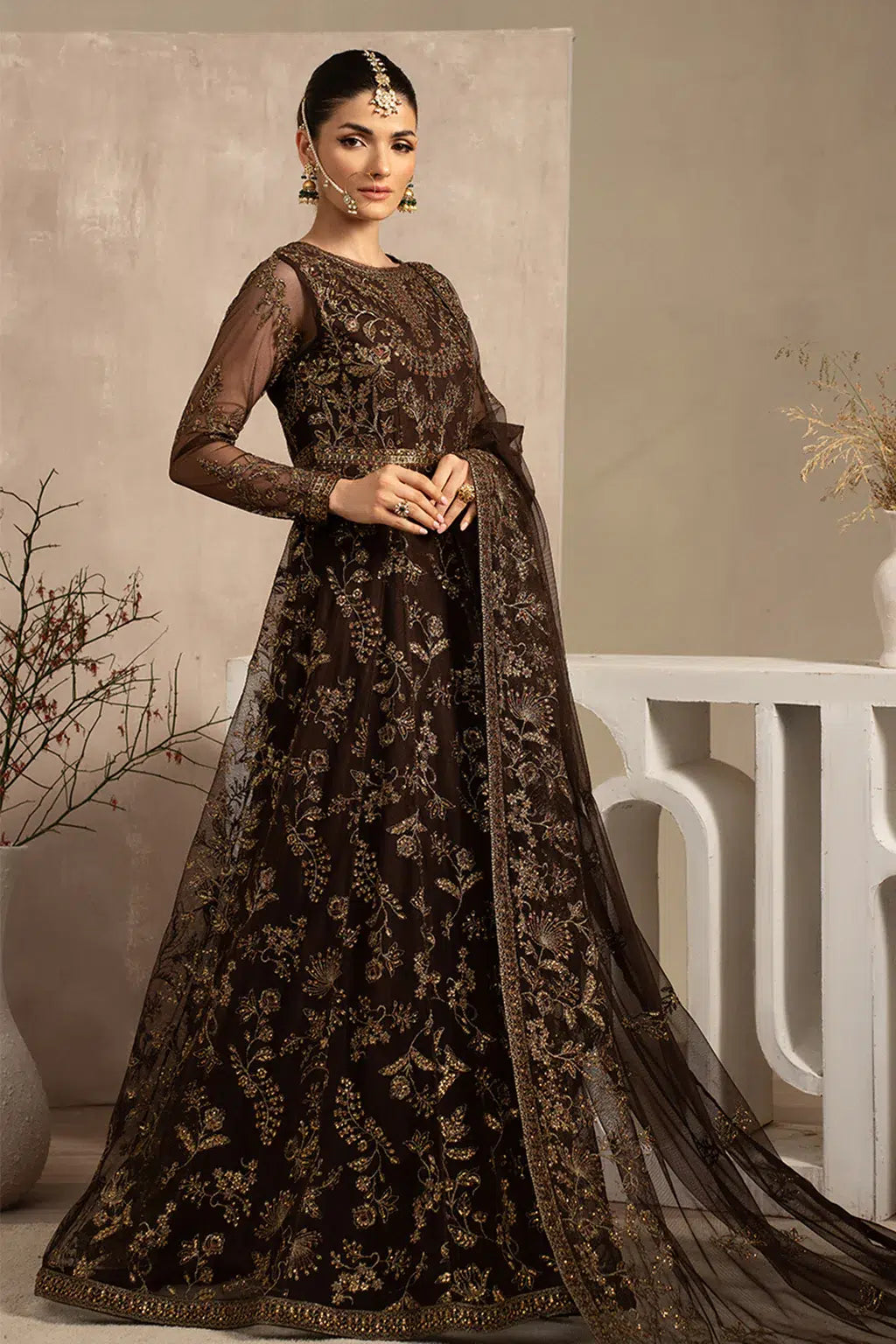 Zarif | Naqsh Festive Formals 23 | ZRN 01 SIYAH - House Of Anaya