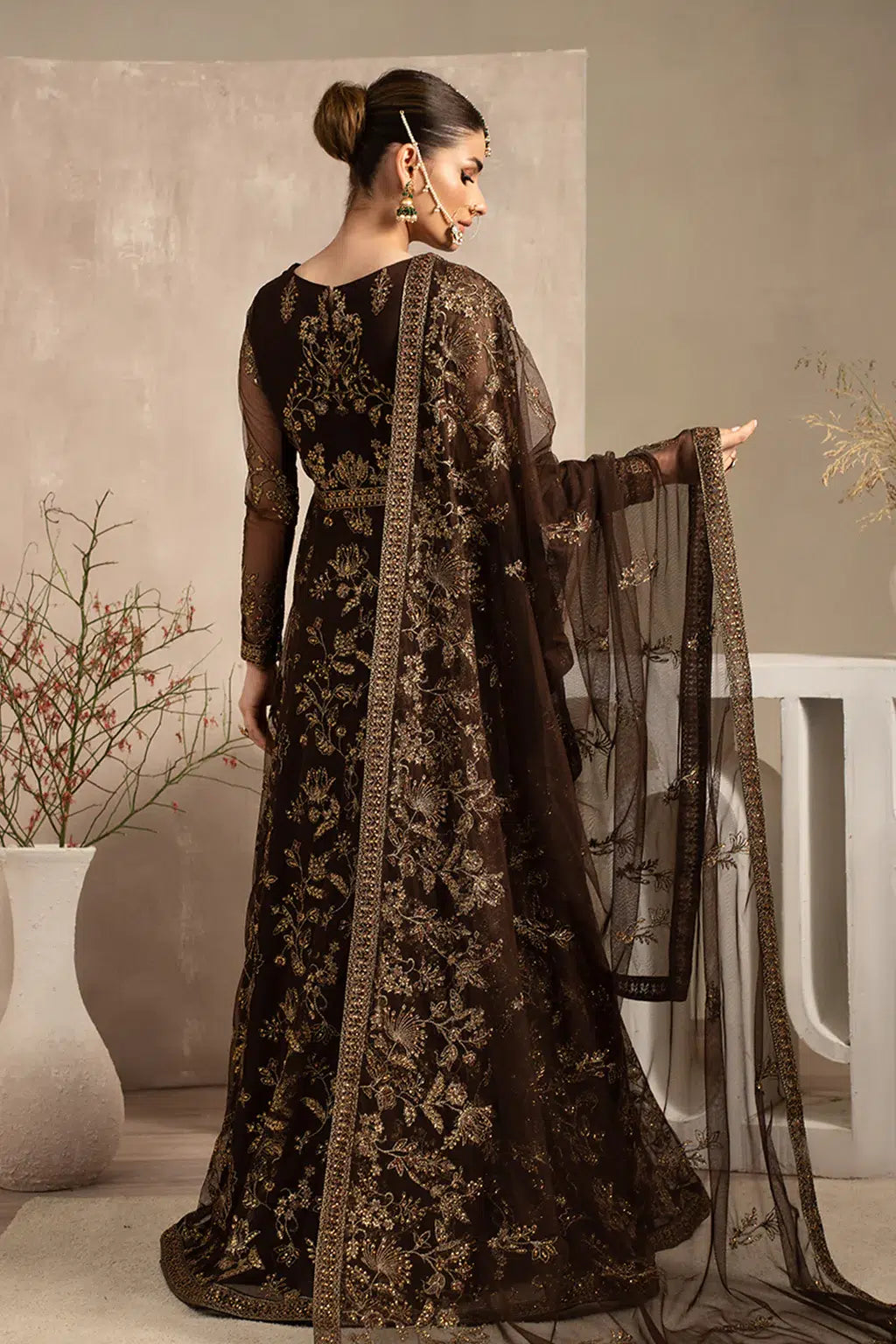Zarif | Naqsh Festive Formals 23 | ZRN 01 SIYAH - House Of Anaya
