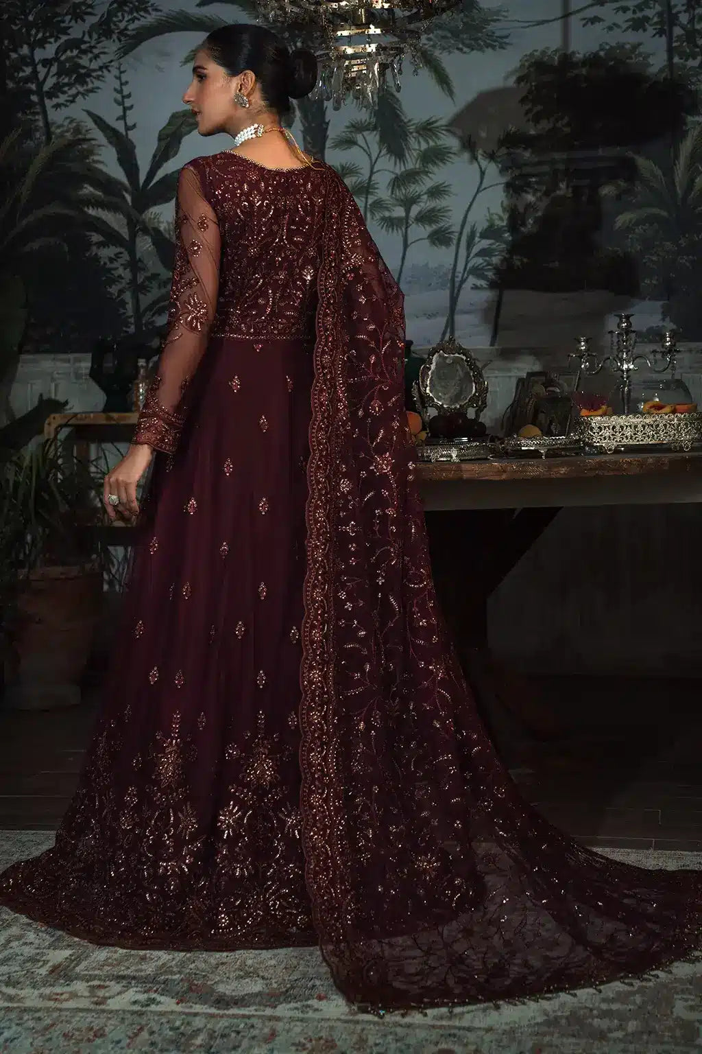 Zarif | LA ROSELLA Formals | ZLR 06 CARMINE - House Of Anaya