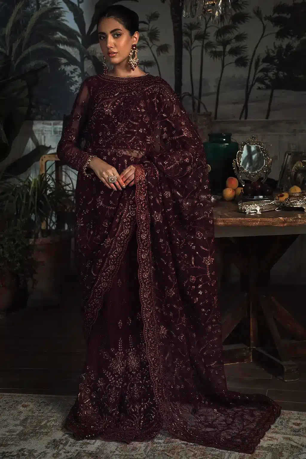 Zarif | LA ROSELLA Formals | ZLR 06 CARMINE - House Of Anaya